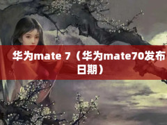 Ϊmate 7Ϊmate70ڣ