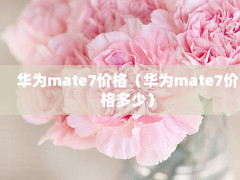 Ϊmate7۸񣨻Ϊmate7۸٣