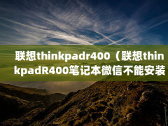 thinkpadr400thinkpadR400ʼǱ΢Ųܰװ